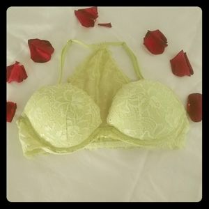 VICTORIA SECRET lace racer-back Bra